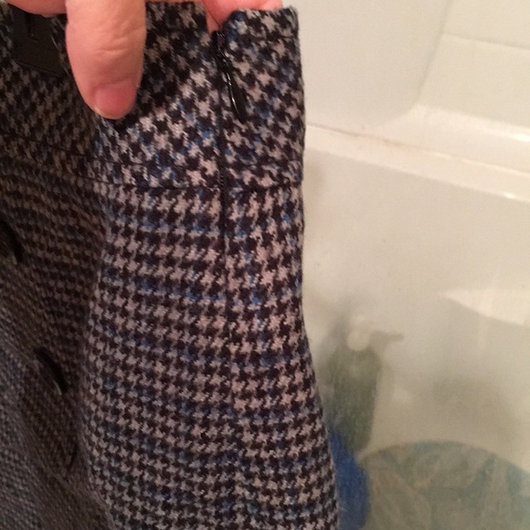 NWT LOFT plaid skirt 6 - Picture 5 of 6